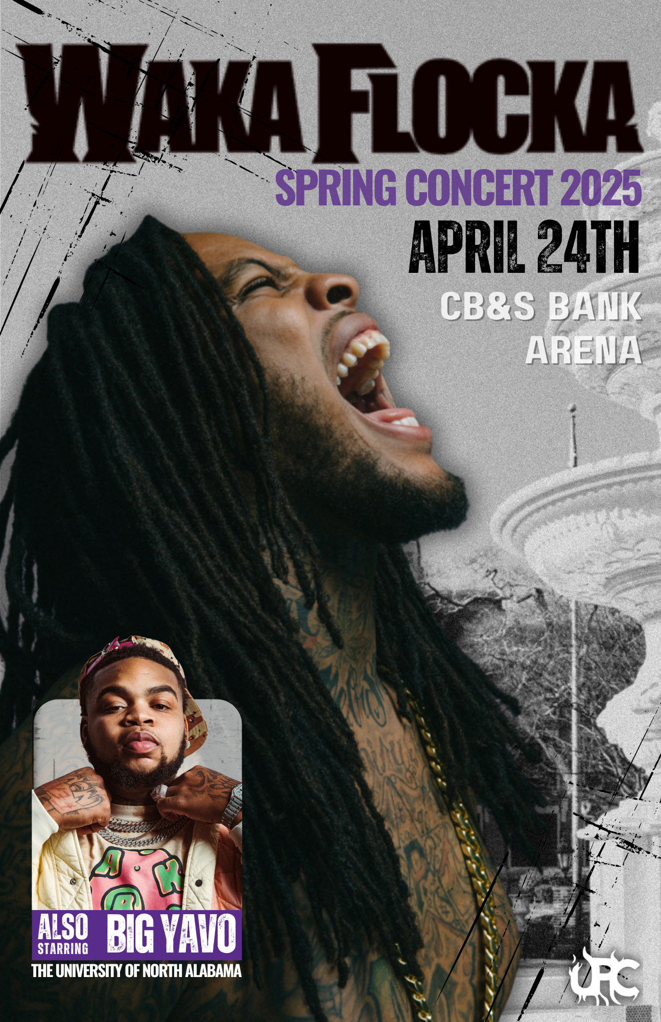 Wake Flocka Flame is the headliner of this year's Spring Concert.